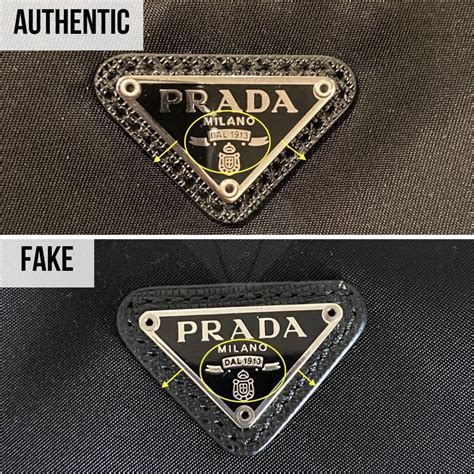 prada bag original vs fake|prada dust bag authentic.